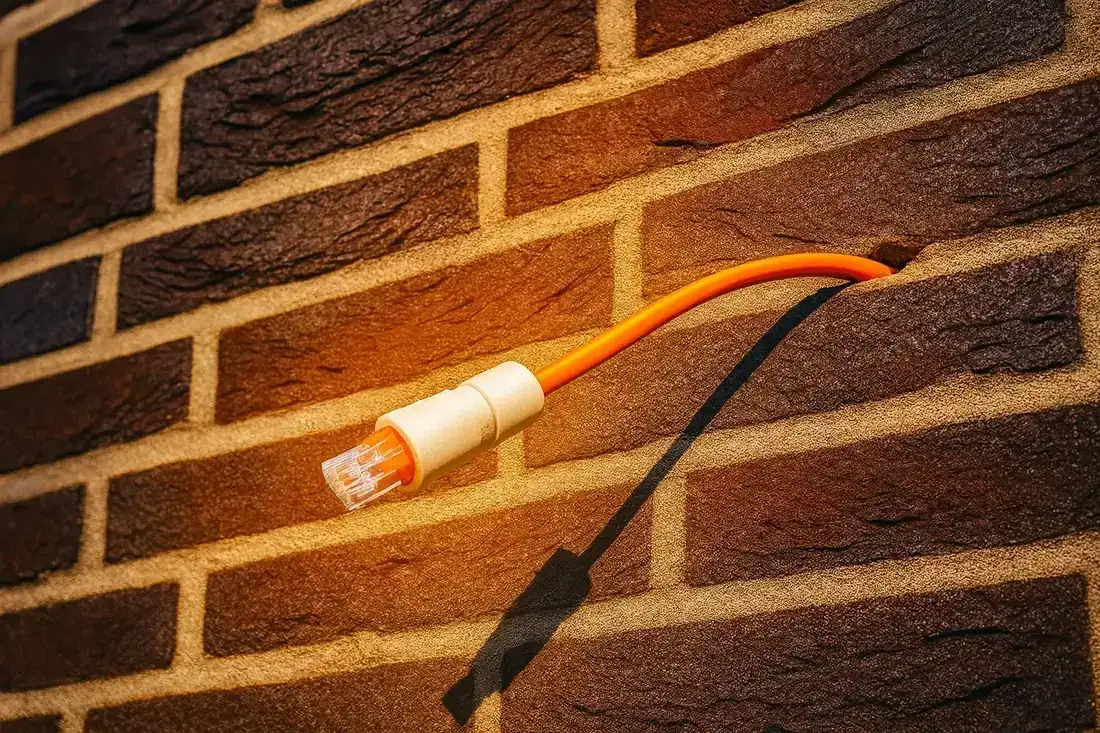 Een nette doorvoer door de gevel: daar begint het bereik in de tuin